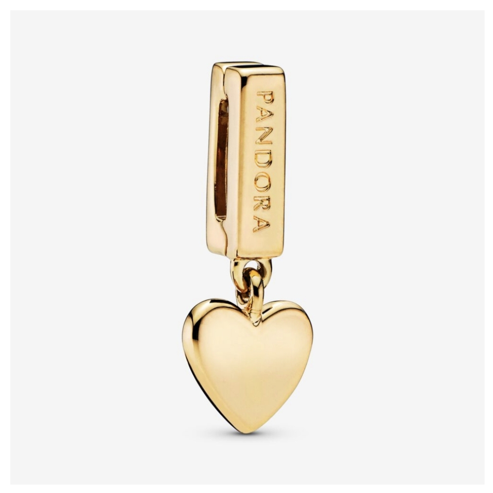 PANDORA Reflexions heart dangle charm